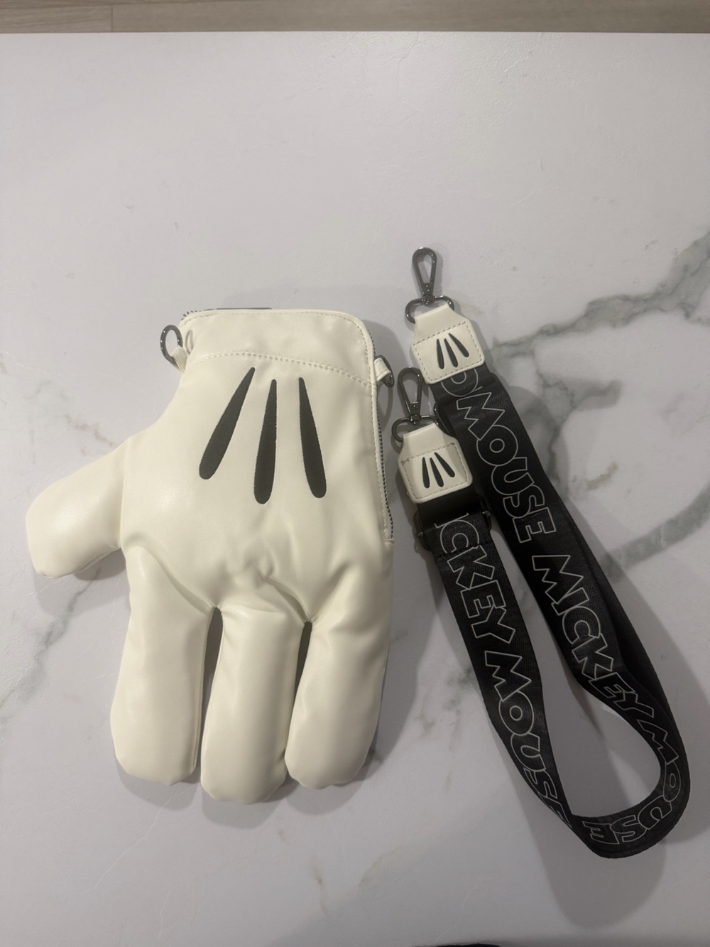 Loungefly Disney Mickey Mouse Figural Glove Crossbody Bag